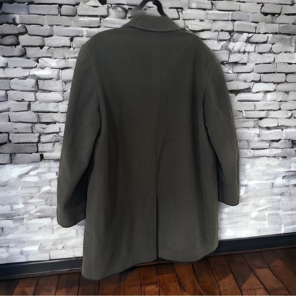 Neiman Marcus made in Italy SZ 42 Cashmere Blend Peacoat - Picture 4 of 12